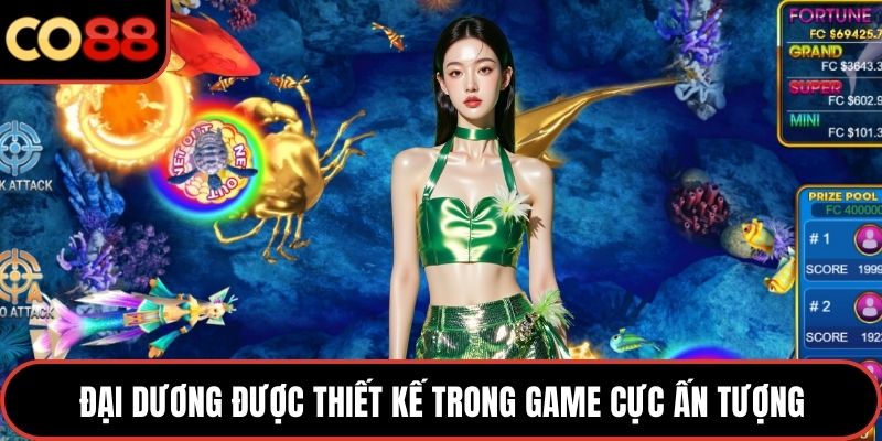 Đại dương được thiết kế trong game cực ấn tượng