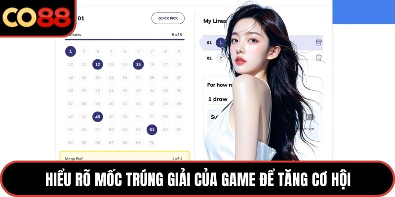 Hiểu rõ mốc trúng giải của game để tăng cơ hội