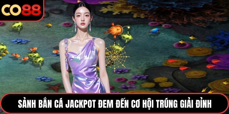 Sảnh bắn cá jackpot đem đến cơ hội trúng giải đỉnh