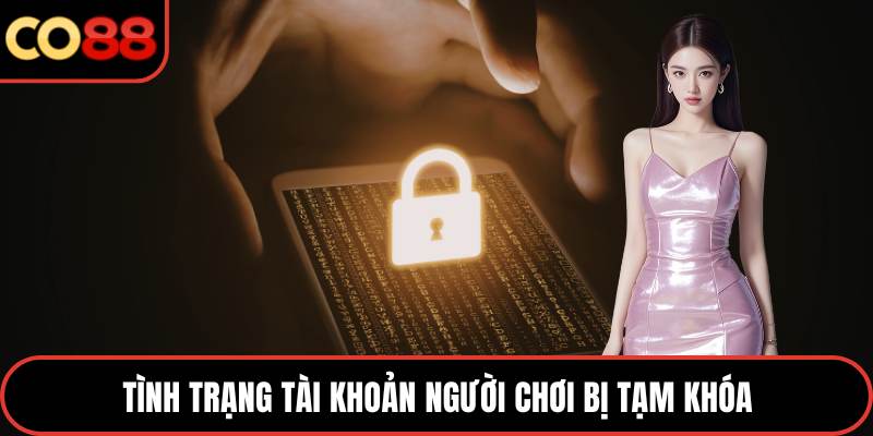 Tình trạng tài khoản người chơi bị tạm khóa